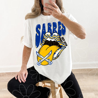 Sabres Tongue Y/B