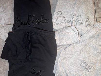 Buf Crewneck/Joggers Or Sweatpants SET