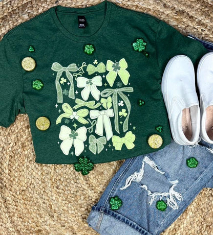 St Patrick’s Day Bows