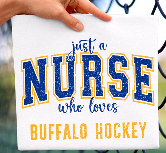 Nurse Who Loves Buffalo Hockey