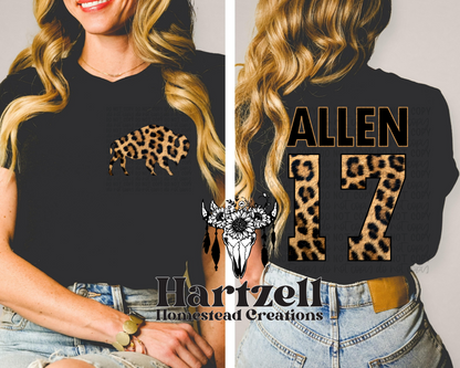 Buffalo Player (Any Number) Real Leopard