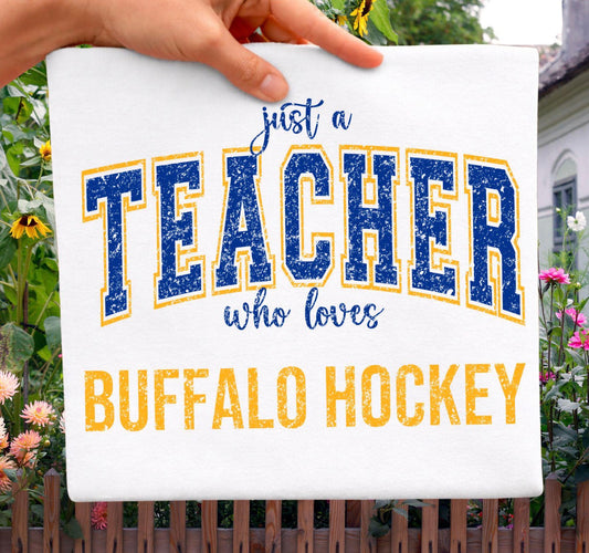Teacher Who Loves Buffalo Hockey