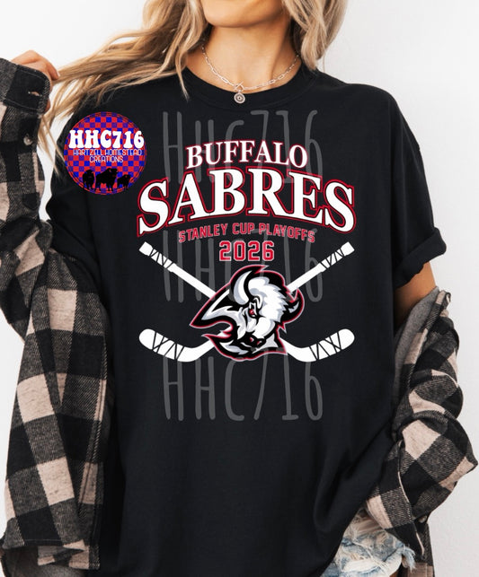 Hockey Playoffs Red/Black