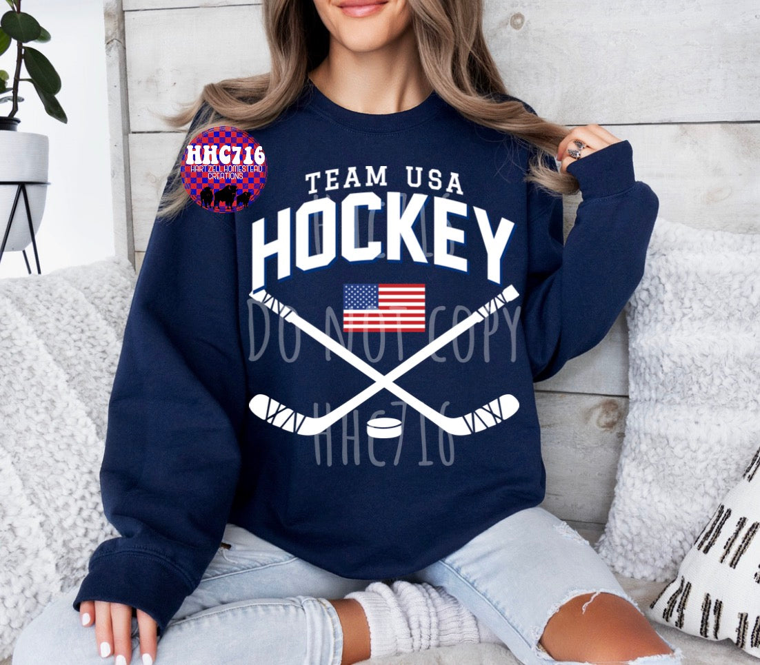 Team USA Hockey White