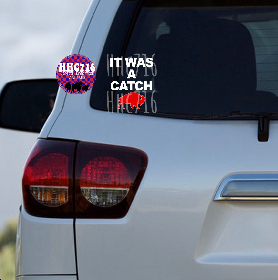 It Was A Catch DECAL