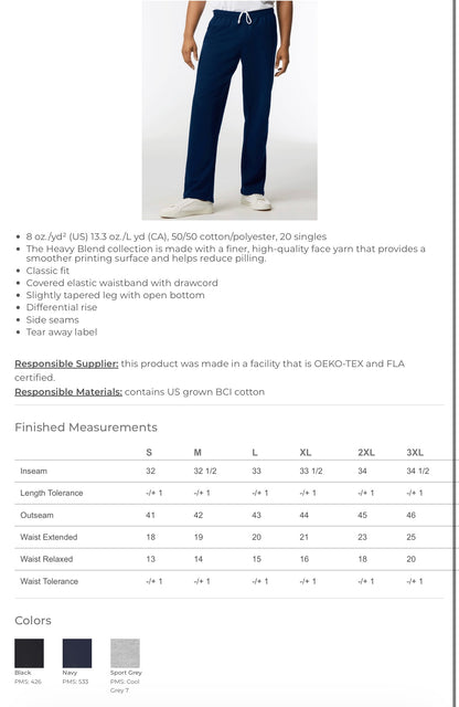 Buf Crewneck/Joggers Or Sweatpants SET