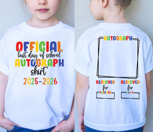 Multicolor Autograph Shirt