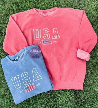 USA Embroidered