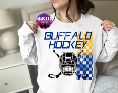 Buffalo Hockey Checkered