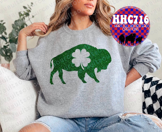 Green Sparkle Buffalo