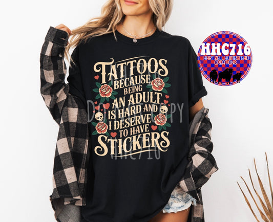 Tattoos Because Adulting Is Hard