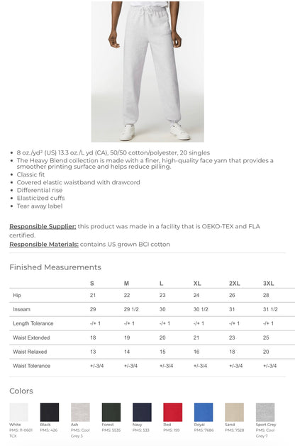 Buf Crewneck/Joggers Or Sweatpants SET