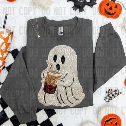 Ghost Coffee Faux Pearls