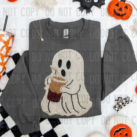 Ghost Coffee Faux Pearls