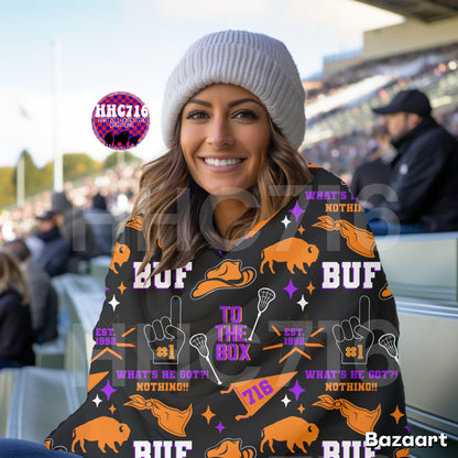 Buffalo Lacrosse blanket