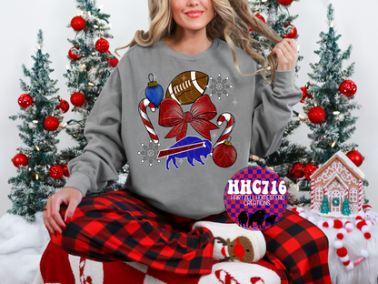 Buffalo Candy Cane Christmas