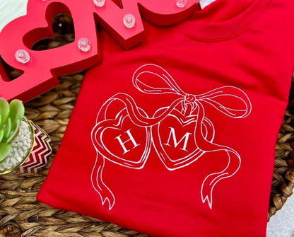 Heart Locket Embroidered