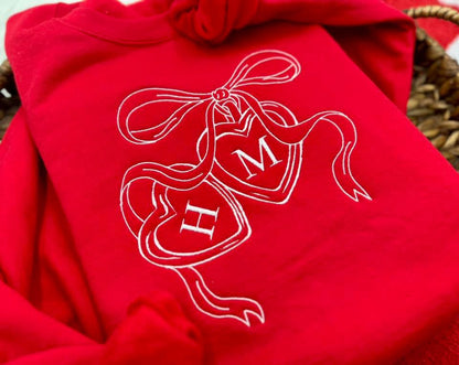 Heart Locket Embroidered