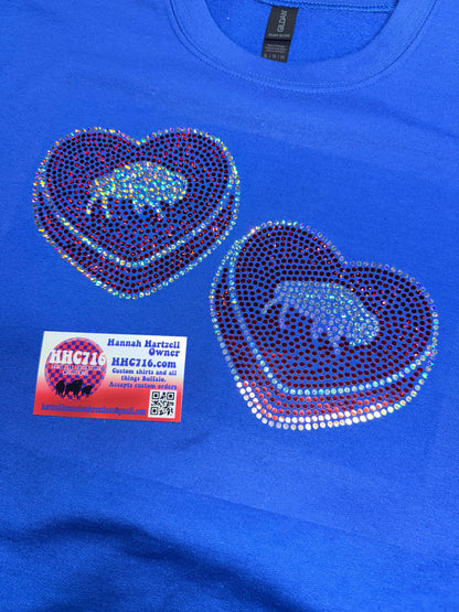 Buffalo Heart Sparkle