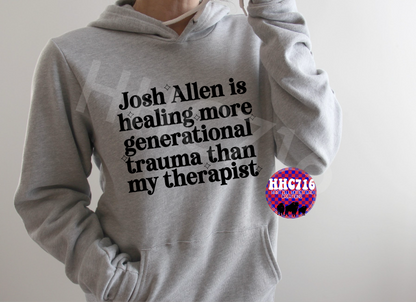 Josh Allen Is Healing Generational Trauma