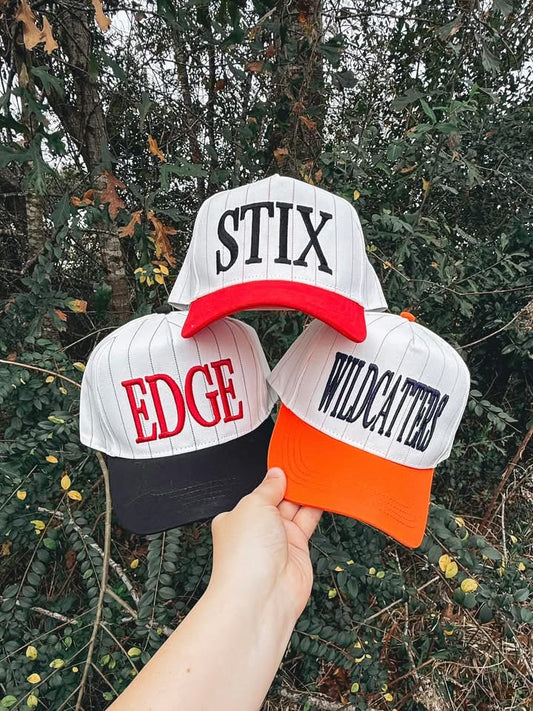 Pin Stripe Custom Hat