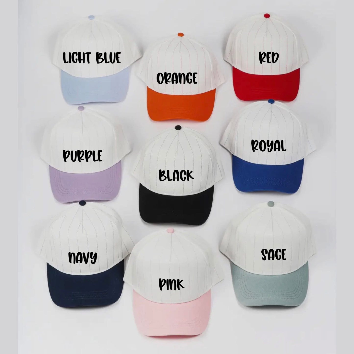 Pin Stripe Custom Hat