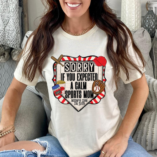 Baseball sports mom