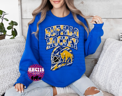 Hockey Faux Patchwork
