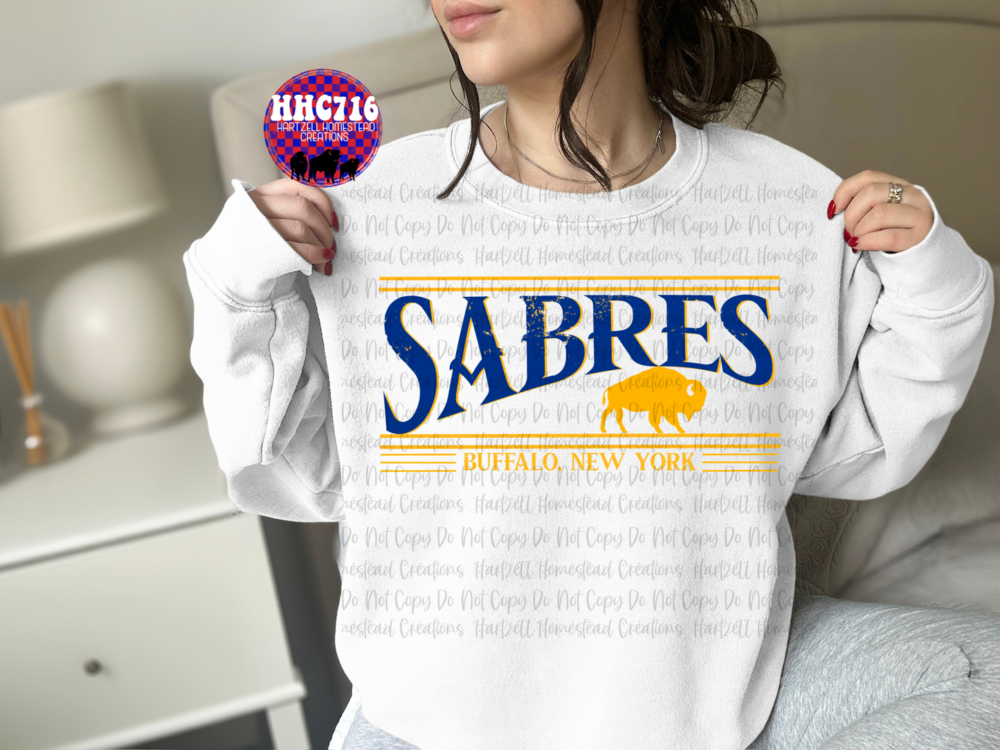 Sabres Stripes Y/B