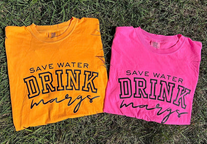 Save Water Drink Margs (Black)