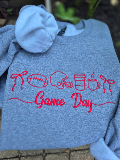 Game Day Embroidered