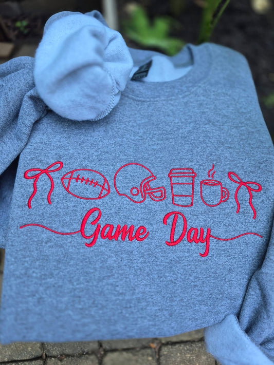Game Day Embroidered