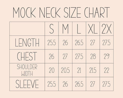 Mock Neck Pre-order