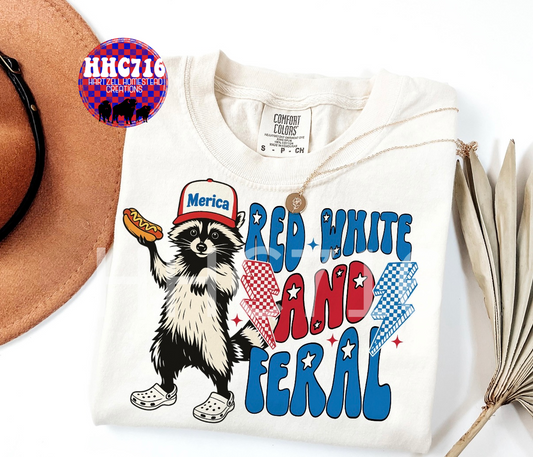 Red white feral