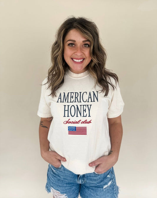 American Honey Embroidered