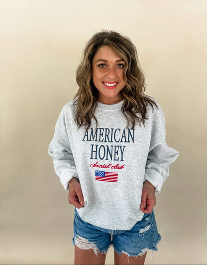 American Honey Embroidered