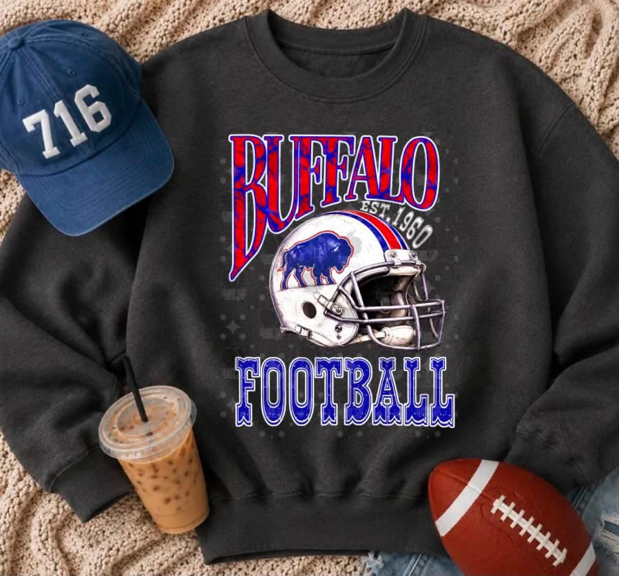 Buffalo Football Est 1960 Vintage