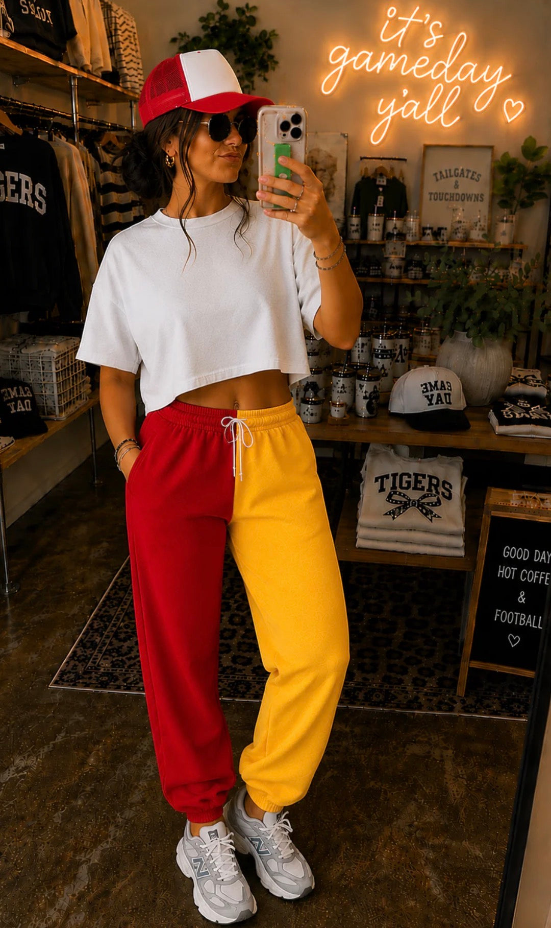 Split Color Joggers
