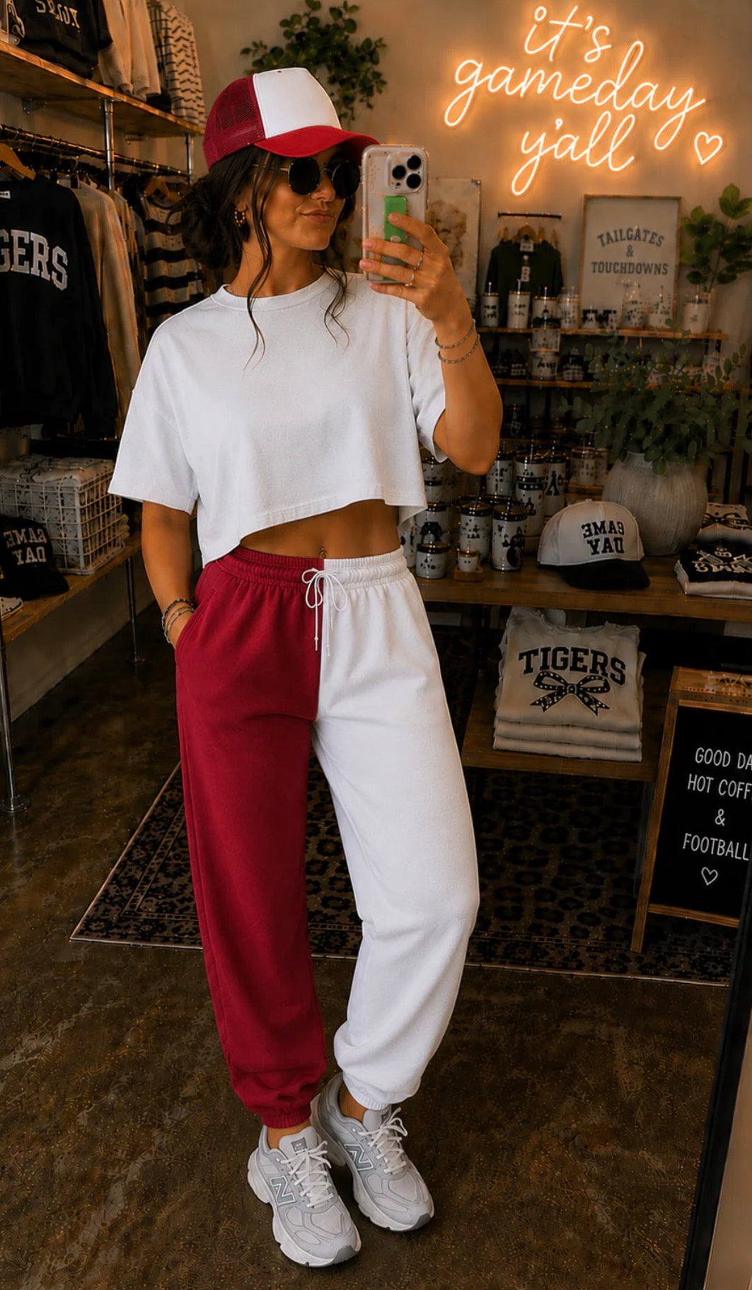 Split Color Joggers