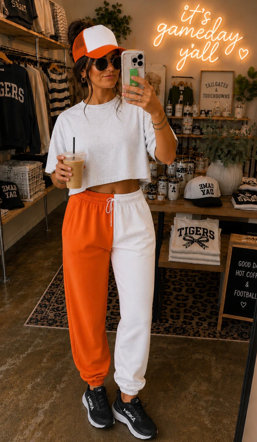 Split Color Joggers