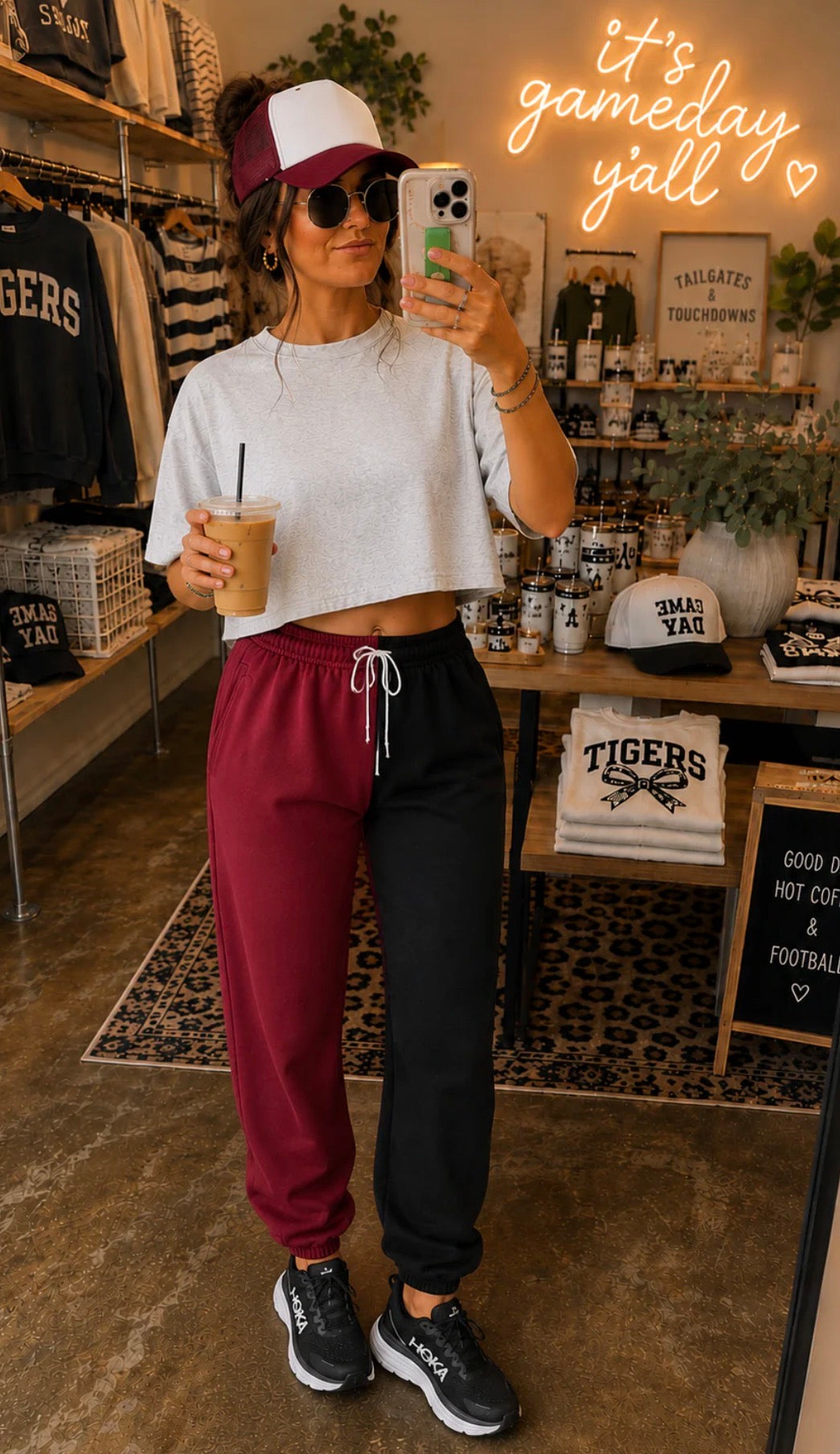 Split Color Joggers