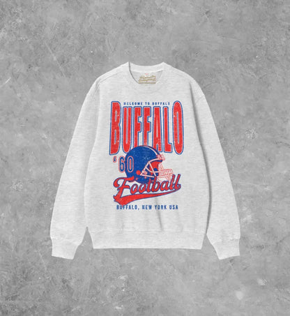 Buffalo Football Vintage Style