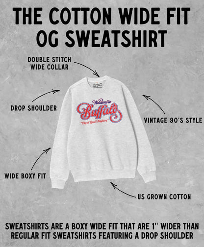 Buffalo Football Vintage Style