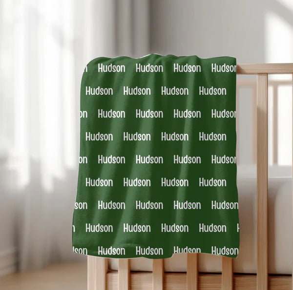 Repeating Name Blanket