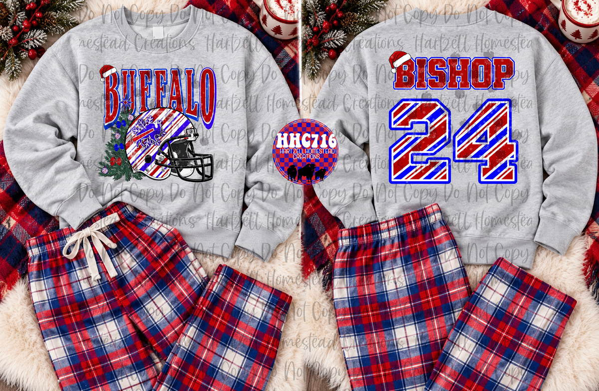 Buffalo Striped Christmas