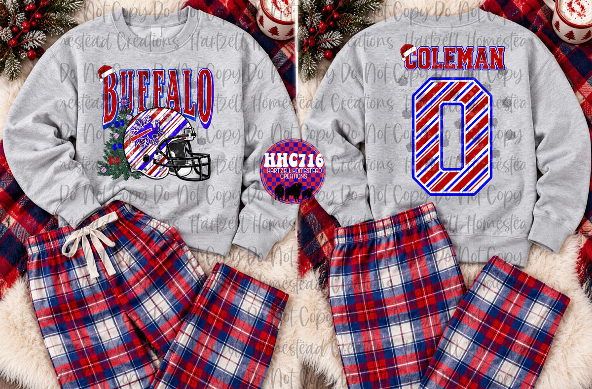 Buffalo Striped Christmas