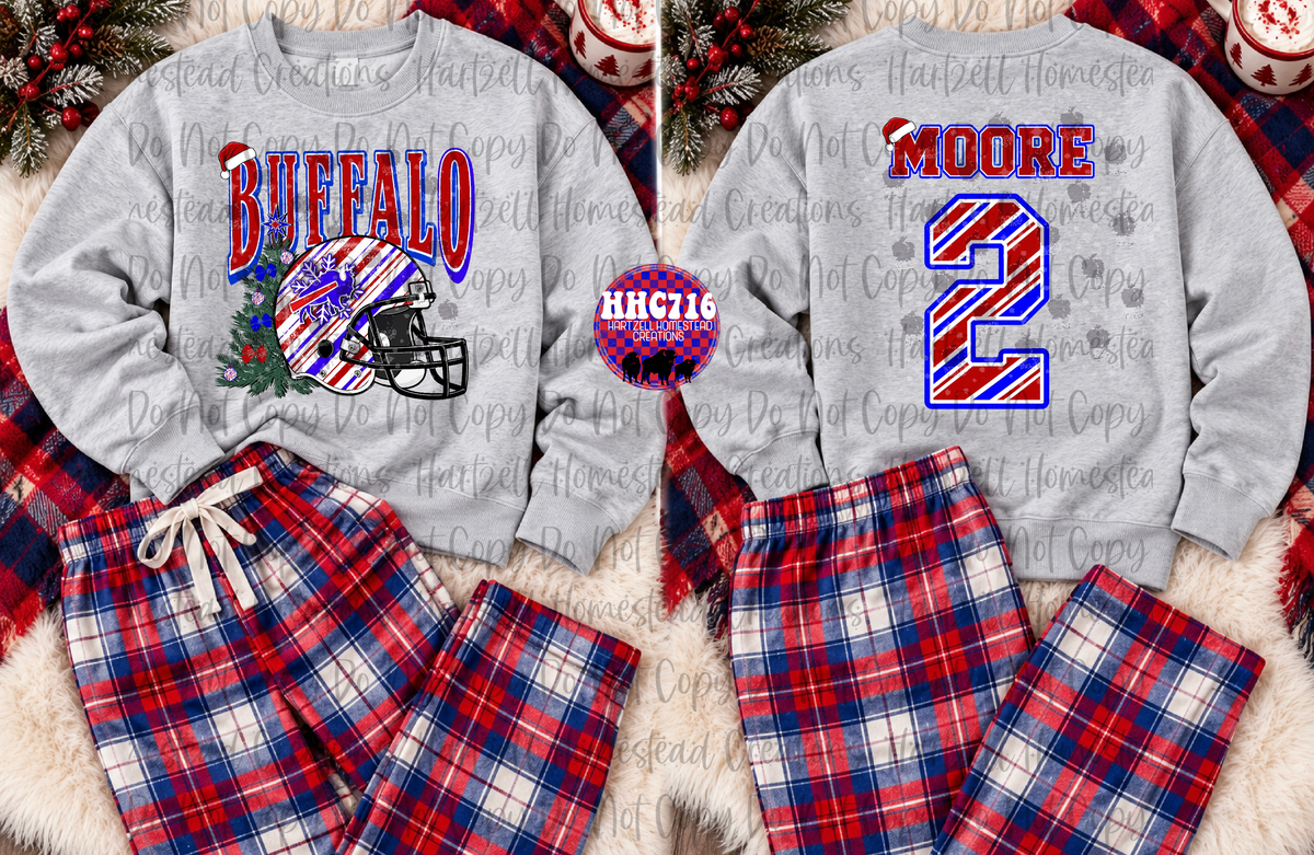 Buffalo Striped Christmas