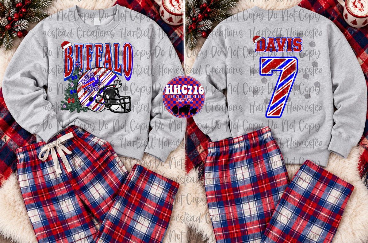 Buffalo Striped Christmas