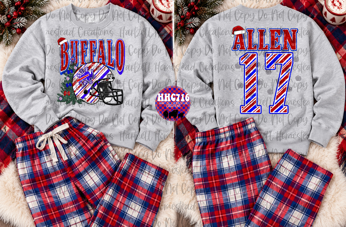 Buffalo Striped Christmas