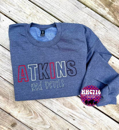 Embroidered School Spirit